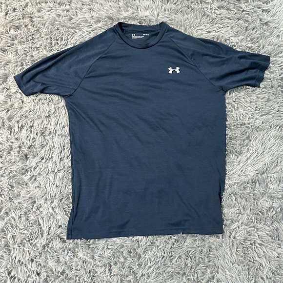 Under Armour Other - Under Armour Men's Navy and Blue T-shirt